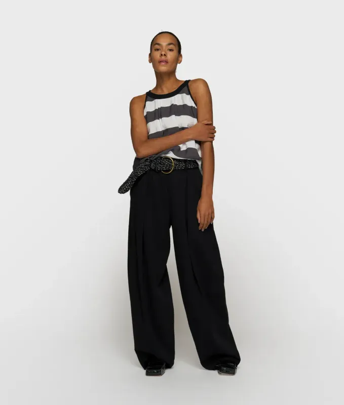 10 Days Pants Bar Piece Black