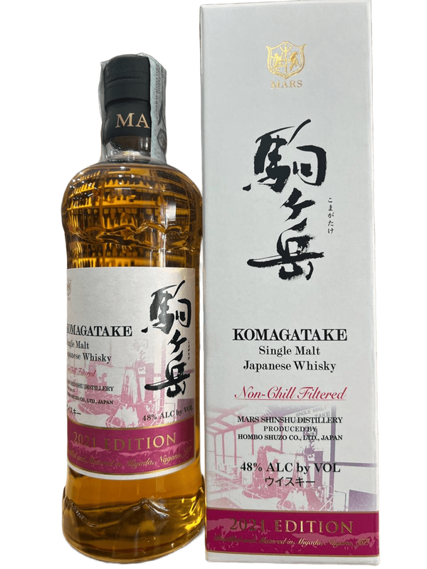 Mars Komagatake Single Malt Japanese Whisky 2021 - 700 ml vol.48° Astuccio