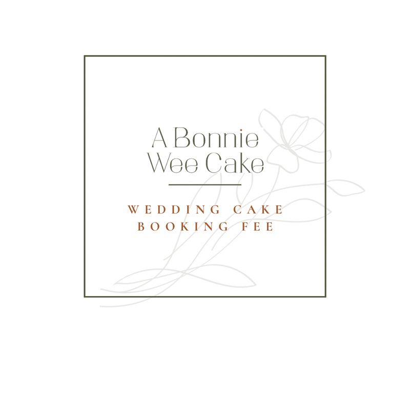Wedding Cake Booking Fee