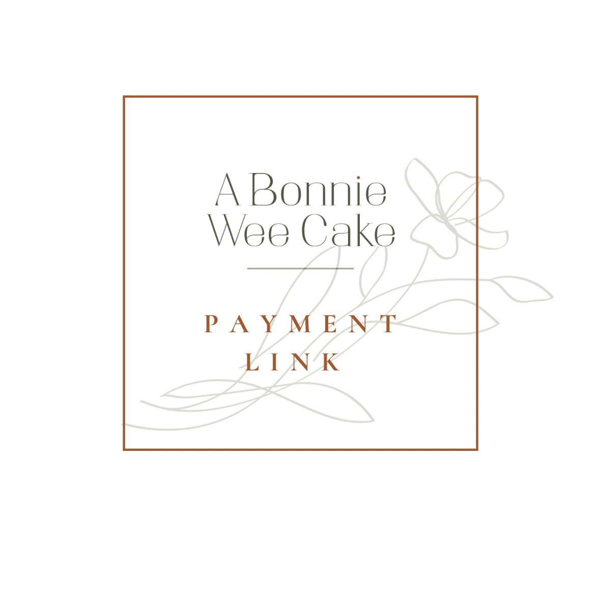 Wedding cake payment