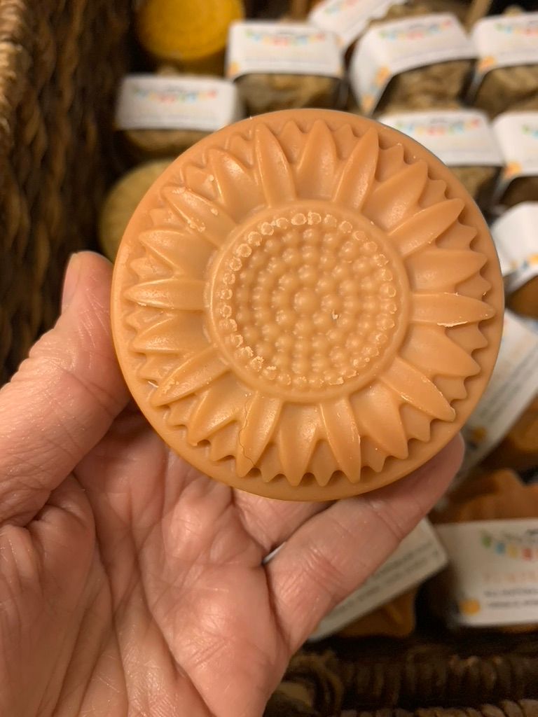 Sunflower Goat Milk Soap