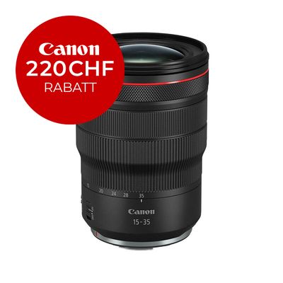Canon RF 15-35mm 2.8 L IS USM - ''Premium Garantie'' - inkl. CHF 220 Sofortrabatt
