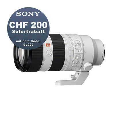 Sony FE 70-200mm 2.8 GM OSS II - ''4 Jahre Garantie'' - CHF 200 Sofortrabatt mit Code SL200