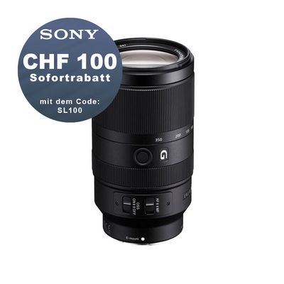 Sony E 70-350mm 4.5-6.3 G OSS - ''4 Jahre Garantie'' - CHF 100 Sofortrabatt mit Code SL100