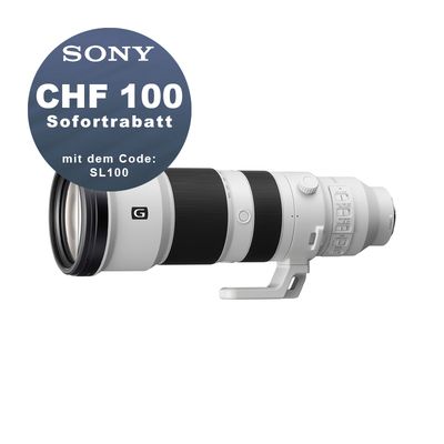 Sony FE 400-800mm 6.3-8.0 G OSS - ''4 Jahre Garantie'' - CHF 100 Sofortrabatt mit Code SL100