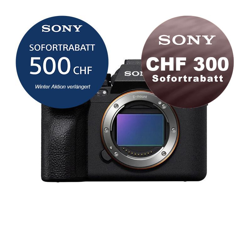 Sony A7R Mark V Gehäuse - ''4 Jahre Garantie'' - inkl. CHF 500 + CHF 300 Sofortrabatt