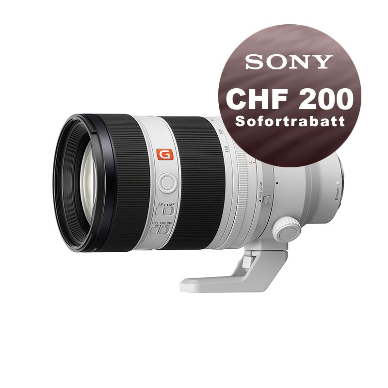 Sony FE 50-150mm 2.0 GM - ''4 Jahre Garantie'' - inkl. CHF 200 Sofortrabatt