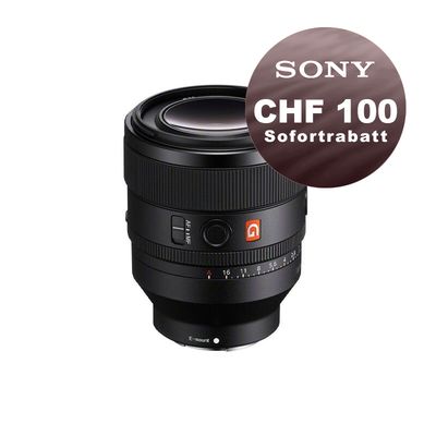 Sony FE 50mm 1.2 GM - ''4 Jahre Garantie'' - inkl. CHF 100 Sofortrabatt