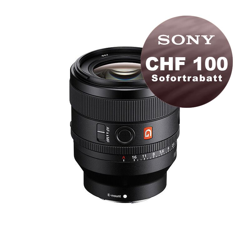 Sony FE 50mm 1.4 GM - ''4 Jahre Garantie'' - inkl. CHF 100 Sofortrabatt