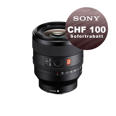 Sony FE 50mm 1.4 GM - ''4 Jahre Garantie'' - inkl. CHF 100 Sofortrabatt