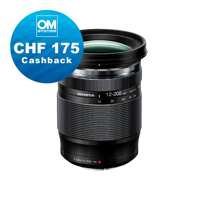 Olympus M.Zuiko 12-200mm 3.5-6.3 ED - CHF 175 Cashback