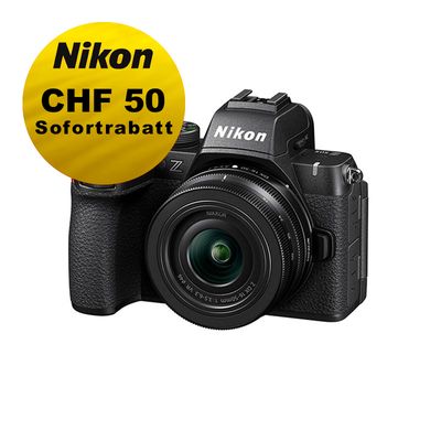 Nikon Z50II Kit mit 16-50mm 3.5-6.3 VR - ''Swiss Garantie'' - inkl. CHF 50 Sofortrabatt