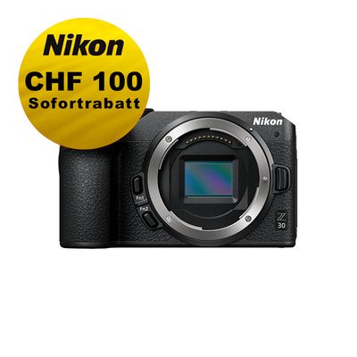 Nikon Z30 Gehäuse - ''Swiss Garantie'' - inkl. CHF 100 Sofortrabatt