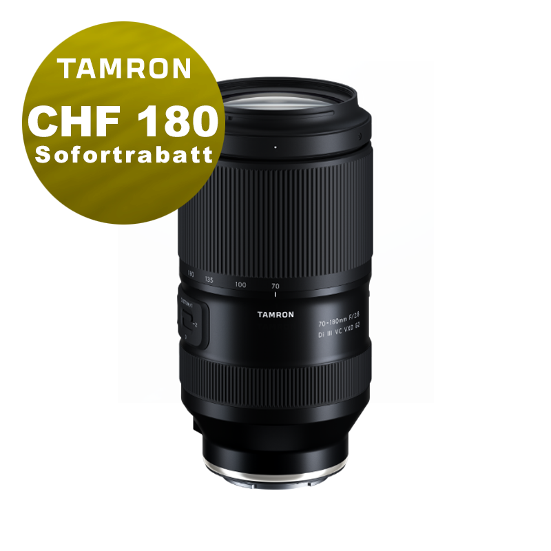 Tamron 70-180mm 2.8 Di III VXD G2 (Sony) - inkl. CHF 180 Sofortrabatt