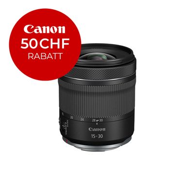 Canon RF 15-30mm 4.5-6.3 IS STM - inkl. CHF 50 Sofortrabatt