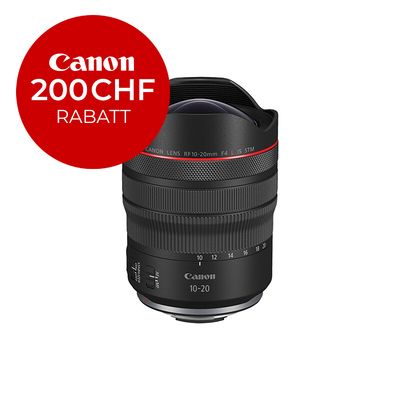 Canon RF 10-20mm 4.0 L IS STM - inkl. CHF 200 Sofortrabatt