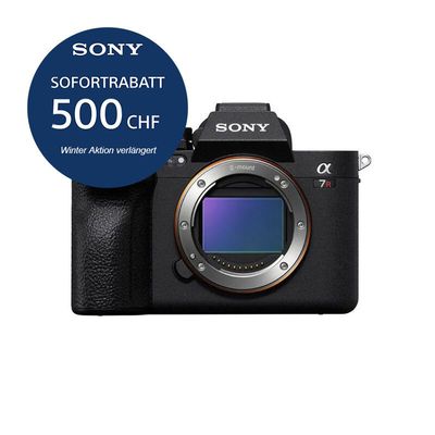 Sony A7R Mark V Gehäuse - ''4 Jahre Garantie'' - inkl. CHF 500 Sofortrabatt Sony A7R Mark V Gehäuse - ''4 Jahre Garantie'' - inkl. CHF 500 Sofortrabatt
