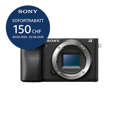 Sony A6400 A Gehäuse - ''4 Jahre Garantie'' - inkl. CHF 150 Sofortrabatt Sony A6400 A Gehäuse - ''4 Jahre Garantie'' - inkl. CHF 150 Sofortrabatt