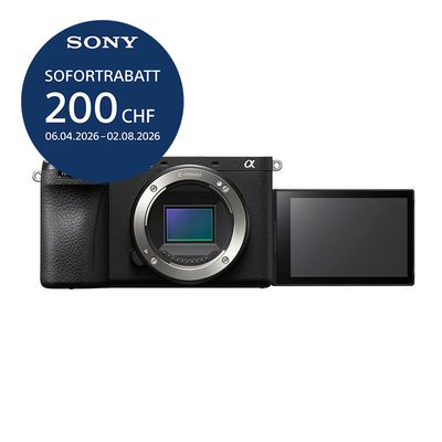 Sony A6700 Gehäuse - ''4 Jahre Garantie'' - inkl. CHF 200 Sofortrabatt Sony A6700 Gehäuse - ''4 Jahre Garantie'' - inkl. CHF 200 Sofortrabatt