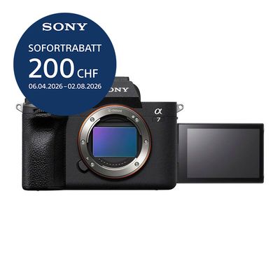 Sony A7 Mark IV Gehäuse - ''4 Jahre Garantie'' - inkl. CHF 200 Sofortrabatt Sony A7 Mark IV Gehäuse - ''4 Jahre Garantie'' - inkl. CHF 200 Sofortrabatt