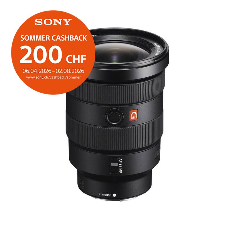 Sony FE 16-35mm 2.8 GM - ''4 Jahre Garantie'' - CHF 200 Cashback
