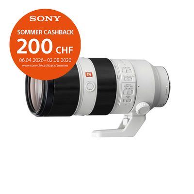 Sony FE 70-200mm 2.8 GM OSS - ''4 Jahre Garantie'' - CHF 200 Cashback Sony FE 70-200mm 2.8 GM OSS - ''4 Jahre Garantie'' - CHF 200 Cashback