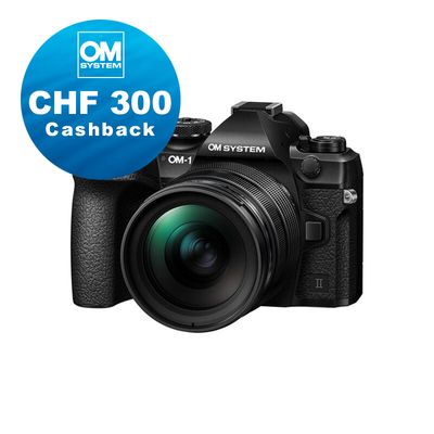 OM System OM-1 Mark II mit 12-40mm 2.8 II - CHF 300.- Cashback
