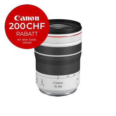 Canon RF 70-200mm 4.0 L IS USM - ''Premium Garantie'' - CHF 200 Rabatt mit Code CR200