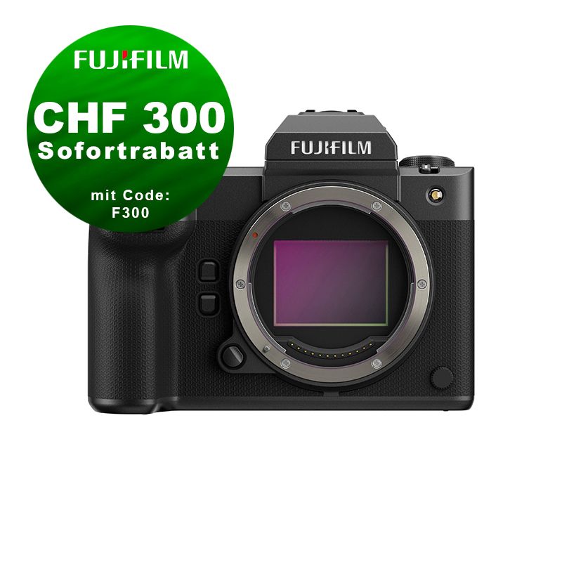Fujifilm GFX 100 II Gehäuse - ''Swiss Garantie'' - CHF 300 Rabatt mit Code F300