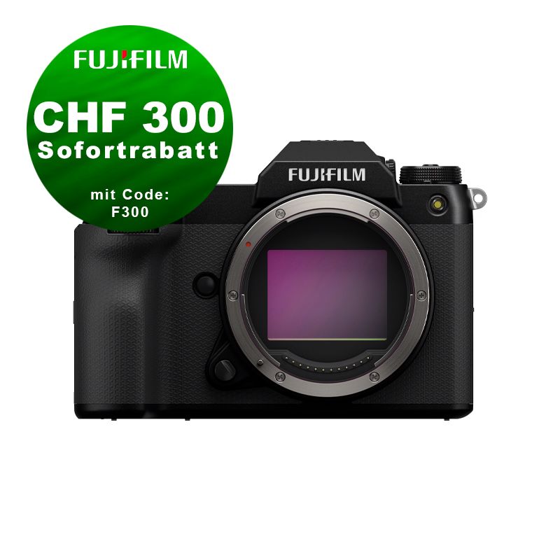Fujifilm GFX 100S II Gehäuse - ''Swiss Garantie'' - CHF 300 Rabatt mit Code F300