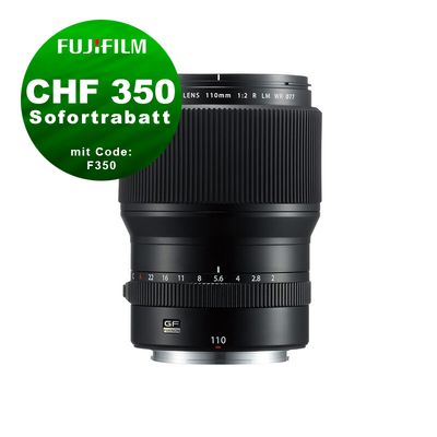 Fujinon GF 110mm 2.0 R LM WR - ''Swiss Garantie'' - CHF 350 Rabatt mit Code F350
