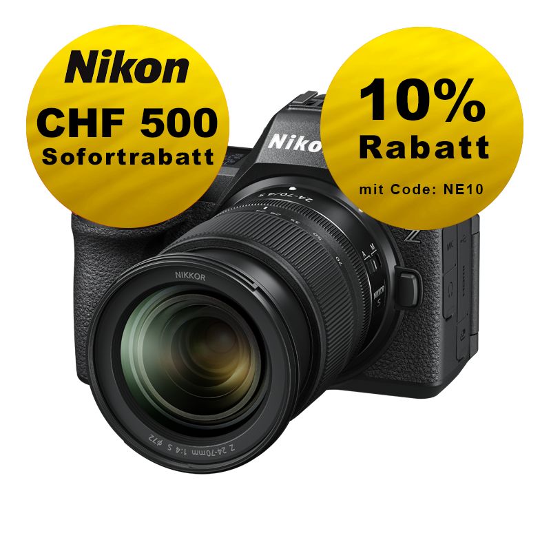 Nikon Z6III Kit mit 24-70mm 4.0 S - ''Swiss Garantie'' - inkl. CHF 500 Sofortrabatt