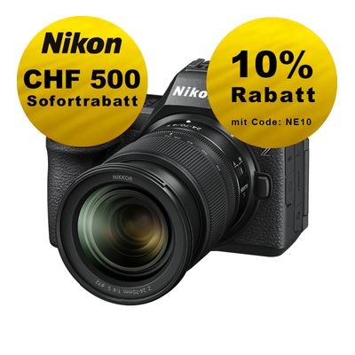 Nikon Z6III Kit mit 24-70mm 4.0 S - ''Swiss Garantie'' - inkl. CHF 500 Sofortrabatt