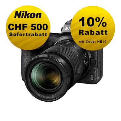 Nikon Z6 II Kit mit 24-70mm 4.0 - ''Swiss Garantie'' - inkl. CHF 500 Sofortrabatt
