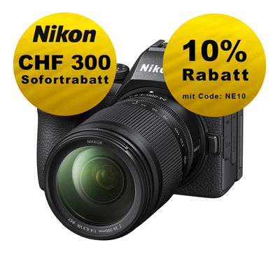 Nikon Z5II Kit mit 24-200mm - ''Swiss Garantie'' - inkl. CHF 300 Sofortrabatt