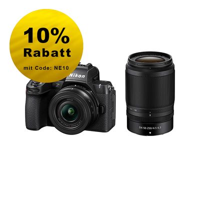 Nikon Z50II Kit mit 16-50mm + 50-250mm VR - ''Swiss Garantie''