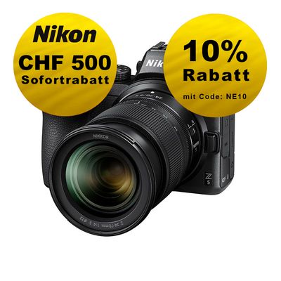 Nikon Z5 Kit mit 24-70mm 4.0 S - ''Swiss Garantie'' - inkl. CHF 500 Sofortrabatt