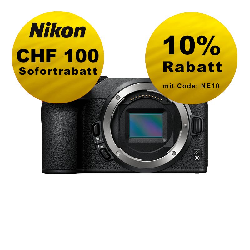 Nikon Z30 Gehäuse - ''Swiss Garantie'' - inkl. CHF 100 Sofortrabatt