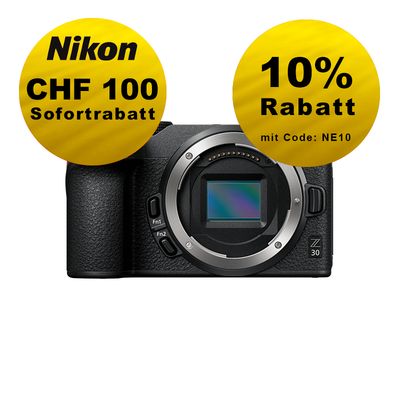 Nikon Z30 Gehäuse - ''Swiss Garantie'' - inkl. CHF 100 Sofortrabatt