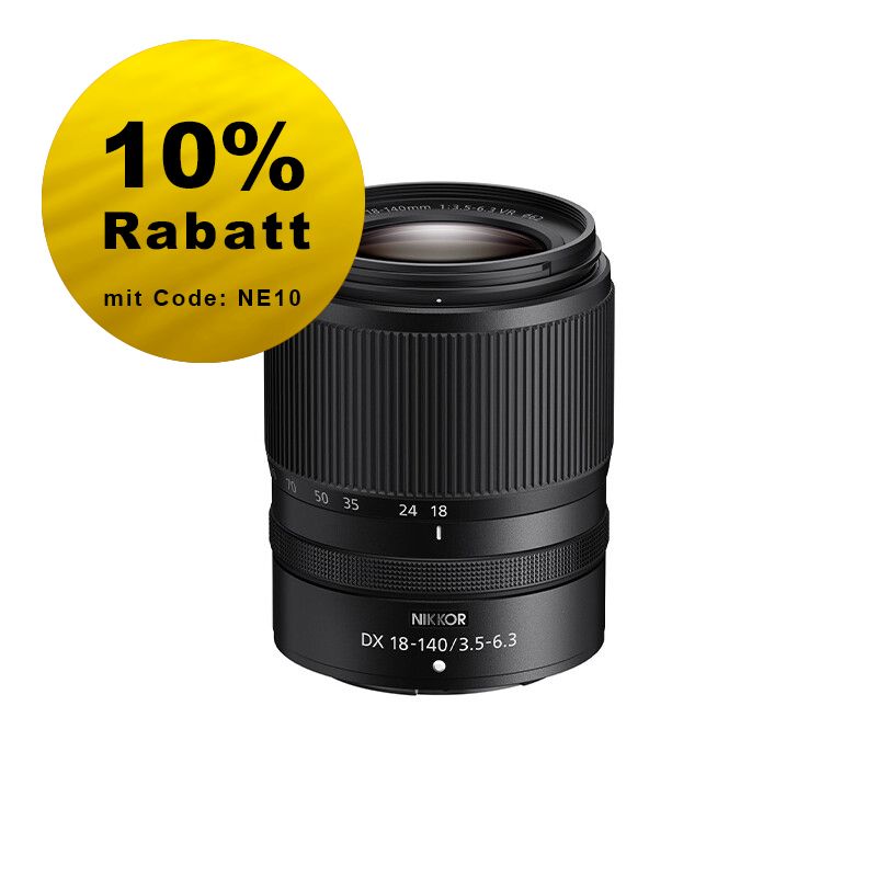 Nikon Z 18-140mm 3.5-6.3 VR DX - ''Swiss Garantie''