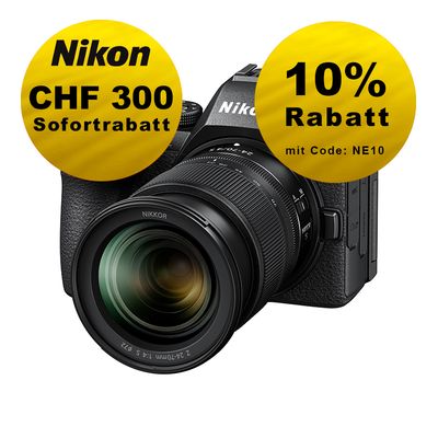 Nikon Z5II Kit mit 24-70mm 4.0 S - ''Swiss Garantie'' - inkl. CHF 300 Sofortrabatt