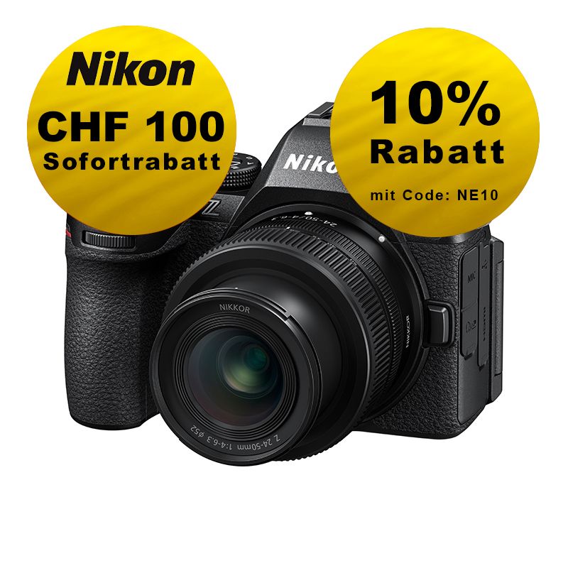 Nikon Z5II Kit mit 24-50mm - ''Swiss Garantie'' - inkl. CHF 100 Sofortrabatt