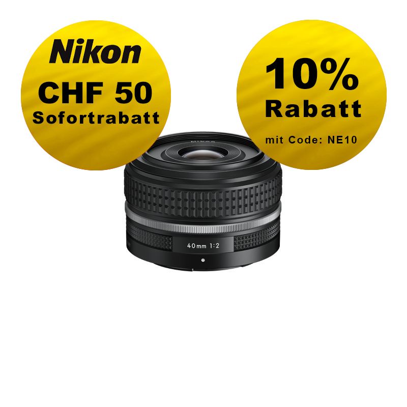 Nikon Z 40mm 2.0 SE - ''Swiss Garantie'' - inkl. CHF 50 Sofortrabatt