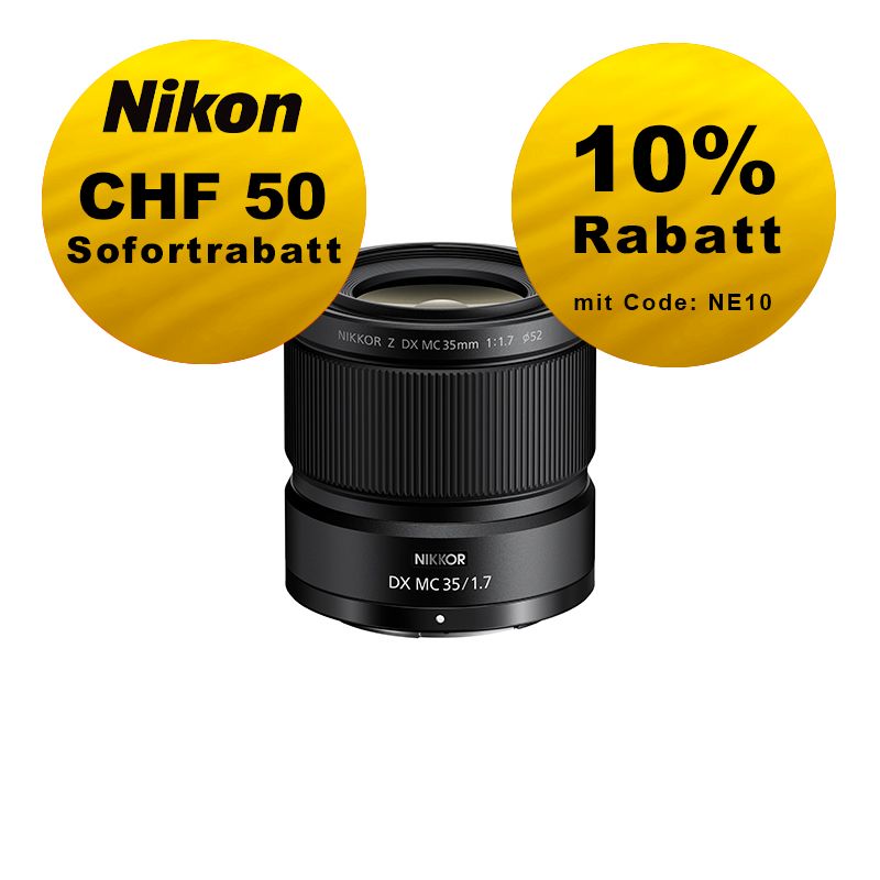 Nikon Z MC 35mm 1.7 DX - ''Swiss Garantie'' - inkl. CHF 50 Sofortrabatt