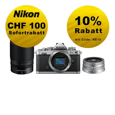 Nikon Z fc Kit mit 16-50mm + 50-250mm VR - ''Swiss Garantie'' - inkl. CHF 100 Sofortrabatt