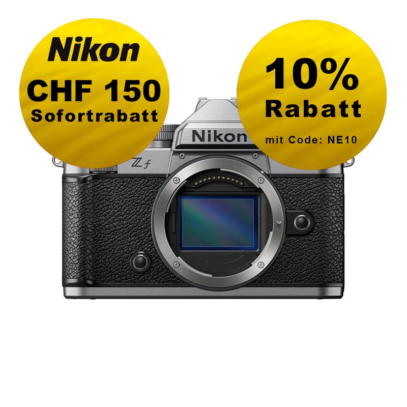 Nikon Z f Gehäuse (silber) - ''Swiss Garantie'' - inkl. CHF 150 Sofortrabatt