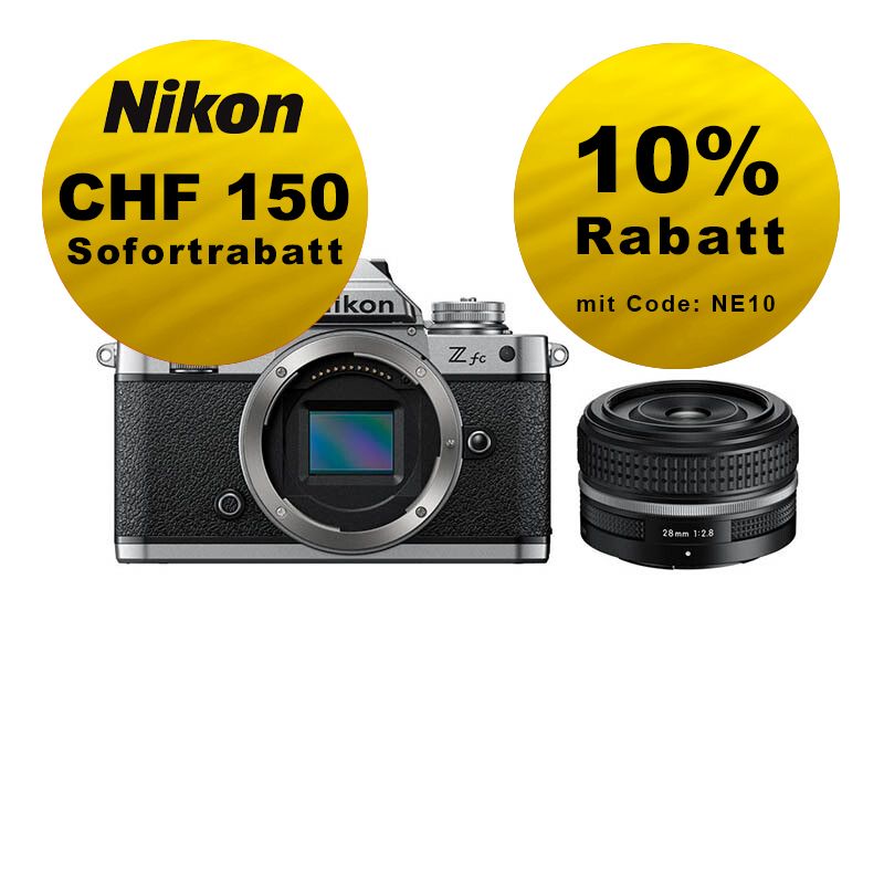 Nikon Z fc Kit mit 28mm 2.8 SL - ''Swiss Garantie'' - inkl. CHF 150 Sofortrabatt
