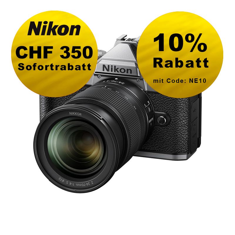 Nikon Z f (silber) Kit mit 24-70mm 4.0 - ''Swiss Garantie'' - inkl. CHF 350 Sofortrabatt