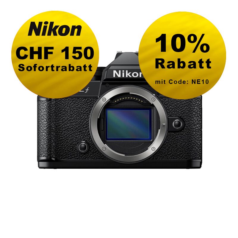 Nikon Z f Gehäuse (schwarz) - ''Swiss Garantie'' - inkl. CHF 150 Sofortrabatt
