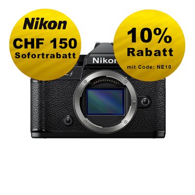 Nikon Z f Gehäuse (schwarz) - ''Swiss Garantie'' - inkl. CHF 150 Sofortrabatt